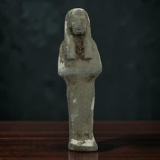 Rare Ancient Egyptian Ushabti Statue Antique Pharaonic King Servant Mythology BC picture