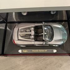 Maisto 1/18 Porsche Carrera GT Premiere Edition Silver Diecast Model Car picture