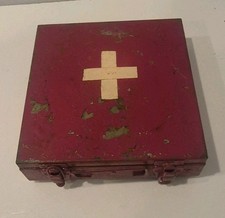 Vintage M-S-A FIRST AID KIT MINE SAFETY APPLIANCES 1940s picture