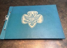 Vintage Girl Scout Scrapbook W/Photos Girl Scouts & United Nations Rare picture