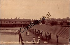 Pennsylvania RR Station Steamship Dock At Chautauqua Lake Mayville NY T208 picture
