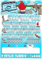 Pull Tab Tickets - Jar - Game - Cracks on the Ice - 10,020 ct picture