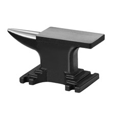 Uimoso Single Horn Anvil Cast Steel Anvil8.8lbs Blacksmith for Forging Metalwork picture