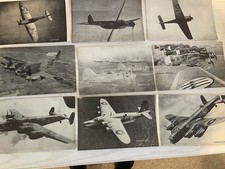 WWII - LARGE LOT (42) -Vintage Aircraft Photos picture