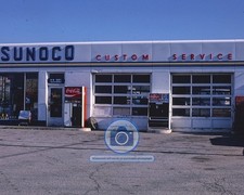 SHERWOOD SUNOCO GAS STATION DANVILLE VIRGINIA 1982 8X10 PHOTO picture