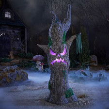 6 FT COLOR CHANGING SCOWLING SAPLING TREE OUTDOOR PROP picture