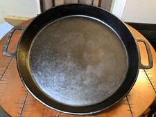 HUGE JUMBO Lodge Cast Iron USA 20SK Inch Hotel Skillet/Pan with Double Handles  picture