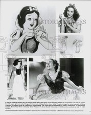 1987 Press Photo Adriana Caselotti & Marge Champion, Models for 