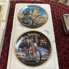 1998 David Mann Easyriders Brotherhood of Biking Hamilton Plate Rimmed 23k COA picture