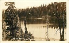 1924-1949 Real Photo PC; Silver Lake, Carbon Co. WY Wyoming Meyers Photo Unused picture
