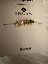 2026 Girls Crew Disney Parks - WALT DISNEY WORLD 4 Four Parks Icon Bracelet picture