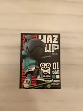 LAMTOYS x MIGHTY JAXX Wazzbone Squad Black Label Mini Figure Art Toy Unopened picture