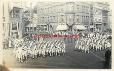 Unknown Location, RPPC, World War I Military Parade picture