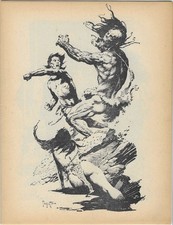 CAPTAIN GEORGE'S COMIC WORLD #15, 1969 RARE, EARLY FANZINE, FRANK FRAZETTA picture