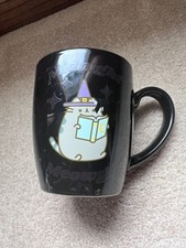 Pusheen Mug Heat Activated Letters, Midnight Meowgic, Used, Slightly Damaged picture