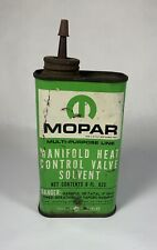 Vtg Mopar Can 8oz Green Manifold Heat Valve Solvent Chrysler oil MADE IN USA picture