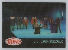 The Thing Artbook Trading Cards. Set Of 3- Lenticular Cards. RRParks 2025 picture