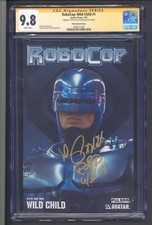 Robocop Wild Child #1 CGC 9.8 SS Peter Weller Photo cover RARE HTF MINT picture