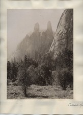 Cathedral Spires Yosemite National Park Taber c1880s Photo picture