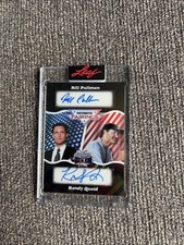 Bill Pullman & Randy Quaid Dual Auto picture
