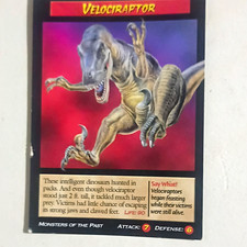 Wild Creatures Weird n' Wild Creatures Velociraptor #8 Non-Sport Card 1994 picture