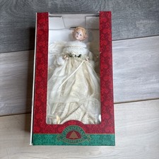 Vintage 1998 Christmas Fantasy LTD. Angel Tree Topper Wonderland Collection 12” picture