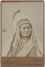 Sitting Bull Vintage 1885 Native American Portrait Photo Reprint Wall Art picture