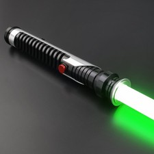 Star Wars QUI GON JINN SNV4 PRO Lightsaber Replica Force FX Dueling Metal APP picture