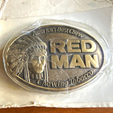 Vintage Red Man Chewing Tobacco 