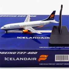 JC Wings 1:400 Icelandair Boeing B737-400 Diecast Aircraft Jet Model TF-FID New picture