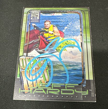 WWE - 2002 Fleer All Access Jeff Hardy #62 Autographed Card JSA WC536296 picture