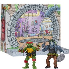 Teenage Mutant Ninja Turtles Classic Remastered Raph vs. Rocksteady 2-Pack picture
