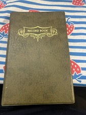 Vintage Woolworth Herald Square Record Book - 80 Sheets - Retro Stationery picture