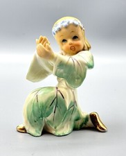 Vintage Acme China Green Leaf Pixie Girl Dancer Flower Headband Fairy Japan picture