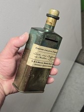 Rare Old Antique CMS Medical Mission Auxiliary Society Donation Tin Bottle Bank picture