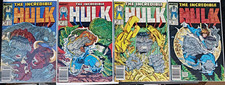 Marvel Incredible Hulk-Lot Of 4: #341 #342 #343 #344 (1988) Todd McFarlane picture