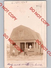 c1907 Private Residence Home House Stockton California CA RPPC Real Photo picture