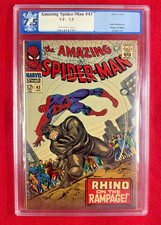 The Amazing Spider-Man #43 (Marvel Comics 1966) PGX Graded 7.5 and Slabbed picture