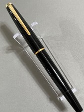 MONTBLANC 320 Vintage Fountain Pen Old Stock Double Star Gold Trim Unused Japan picture