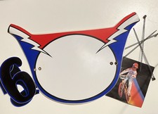 NOS vintage 1980s Haro type 2 style BMX Race Plate Old School, ET etc  picture