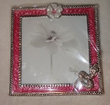 Taylor Avedon collectible Enamel Crystals Photo picture Frame pink snake new picture