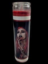 Lena Scissorhands (Vampire) - Prayer Candle - Horror Metal picture