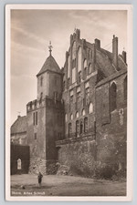 Thorn Altes Schloß Old Castle Toruń Poland Heinrich Hoffmann Rppc Postcard picture
