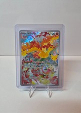 Pokemon 30th Anniversary Moltres 130/128 Illustration Rare Holo English NM picture