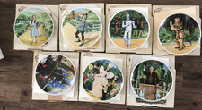Wizard of Oz Knowles James Auckland Collector Plates Set 7 Vintage 1977-79 MGM picture