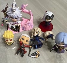 Fate Grand Order & Stay Night Figure Lot - Merlin Saber Alter Jeanne Archer  picture