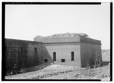 Dauphin Island Alabama Fort Gaines Bastion 1934 HABS Brick Fortified Wall picture