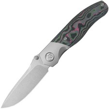 Kubey KB Knives Velvet Snake Titanium & Carbon Fiber Folding M390 Knife 266A picture
