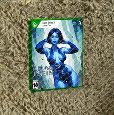 HALO Infinite XBOX SX CUSTOM COVER ART ONLY NO GAME NO CASE picture