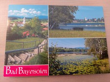 Postcard Bad Bayersoien am See Upper Bavaria 03.02.1997 gel _ picture